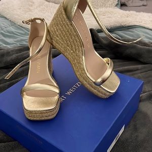 Stuart Weitzman Nudist espadrille wedge
